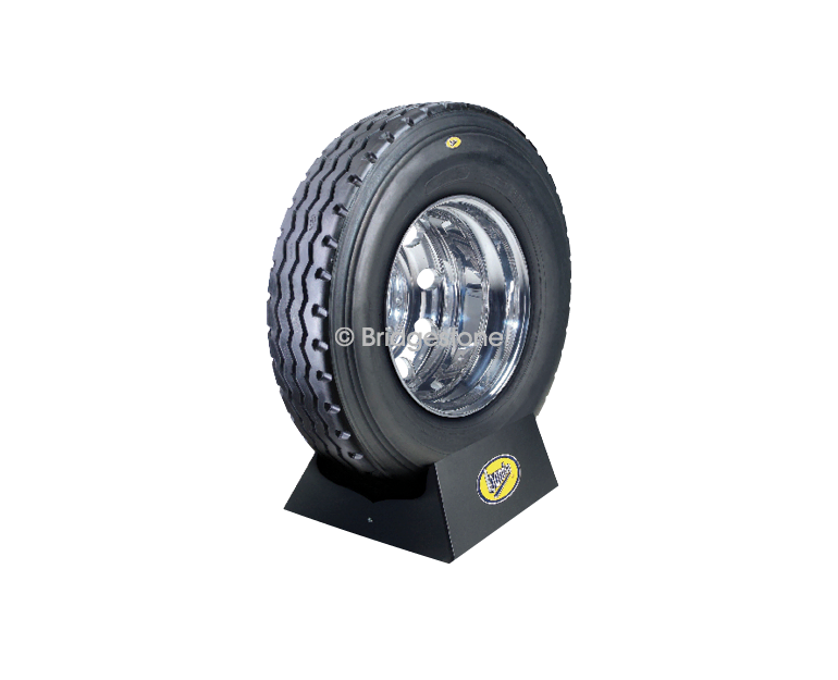 Bridgestone-Retread-Rib Trac-69000745-45-degree-view a