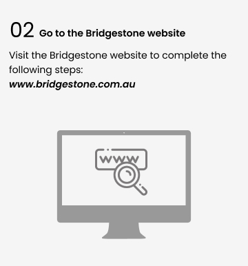  Go to the Bridgestone website