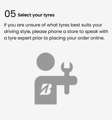 Select your tyres
