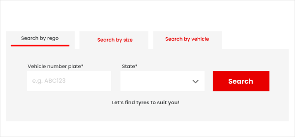 Search tyres