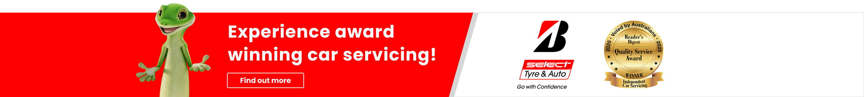 Proudly voted Independent Car Servicing winner