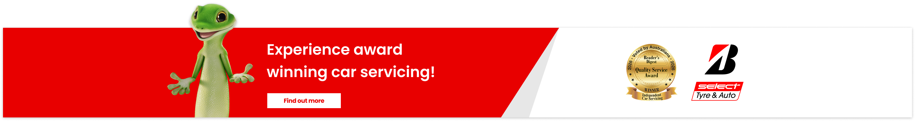 Proudly voted Independent Car Servicing winner