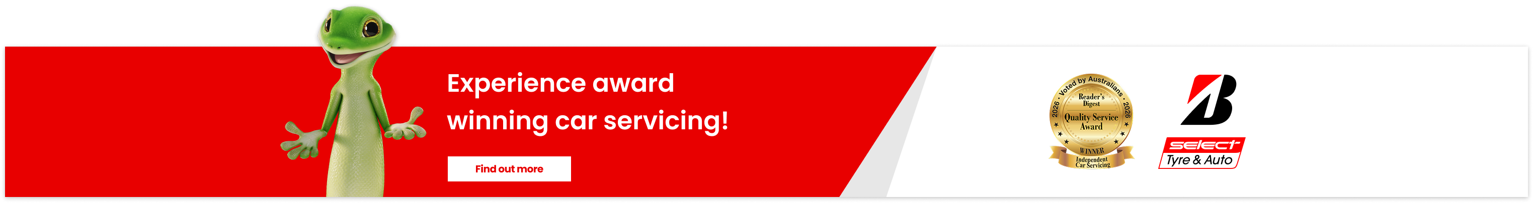 Proudly voted Independent Car Servicing winner