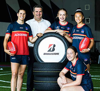 Crows, Bridgestone celebrate successful Academies program