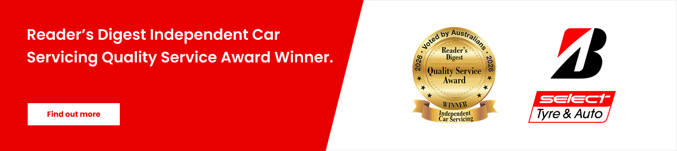 Reader’s Digest Independent Car Servicing Quality Service Award Winner.