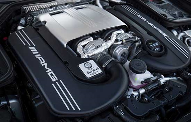 Mercedes-AMG 4.0-litre V8 turbocharged engine