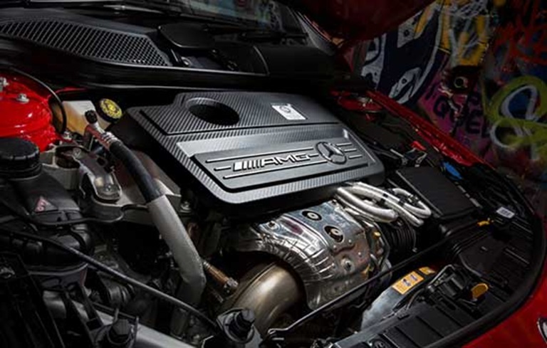 Mercedes-AMG 2.0-litre four-cylinder turbocharged engine