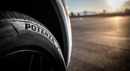 Bridgestone launches the new premium performance tyre with POTENZA Sport