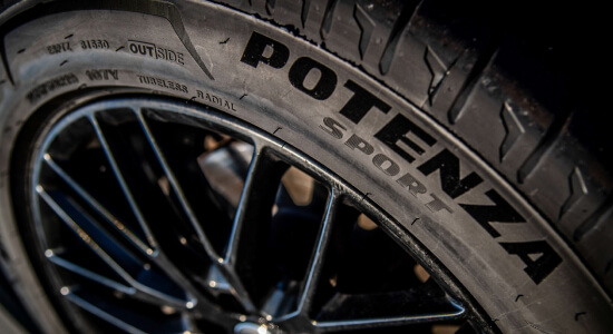Bridgestone launches the new premium performance tyre with POTENZA Sport