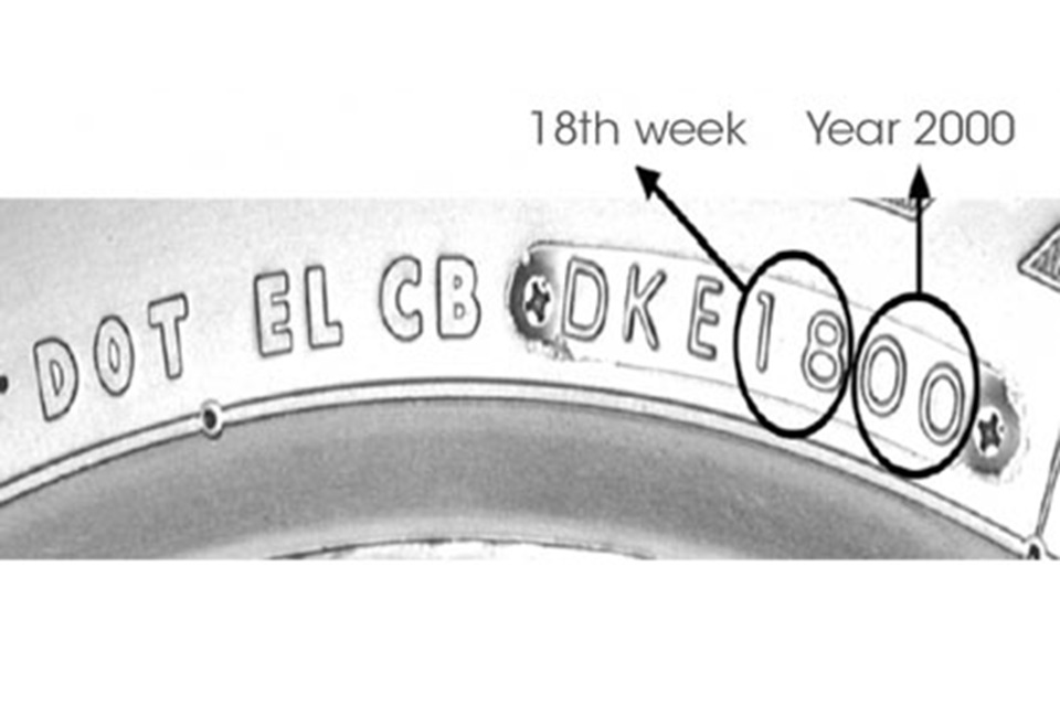 Tyre Age Tyre Expiry Date Bridgestone