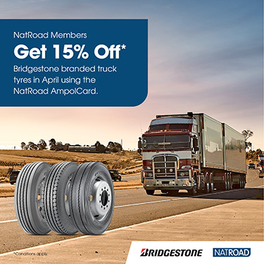 Natroad - 15% Off Bridgestone Branded Truck Tyres