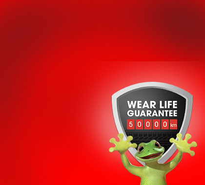 Wear life guarantee on Bridgestone Turanza Serenity Plus