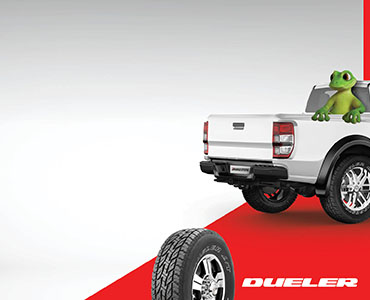 Up to $100 cash back on Dueler tyres