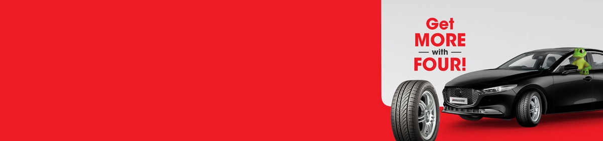 4th tyre FREE on Bridgestone Turanza Serenity plus