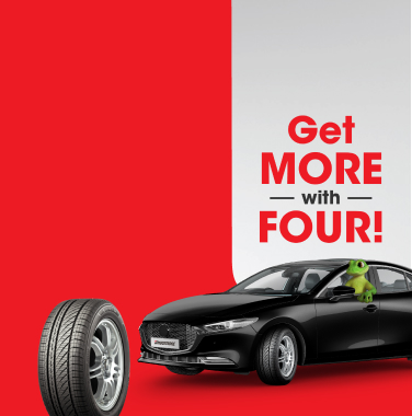 4th tyre FREE on Bridgestone Turanza Serenity plus