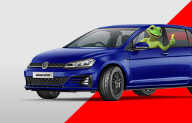 4th Tyre FREE on Bridgestone Potenza performance tyres.