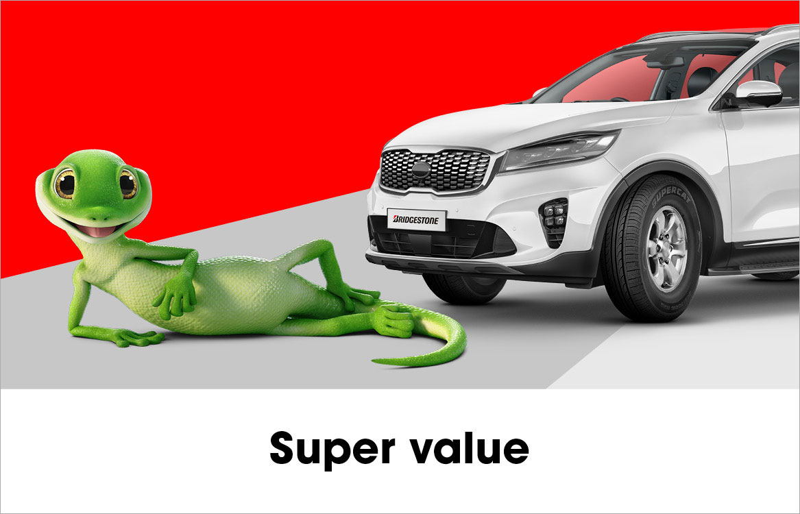Up to $80 Cash Back on Supercat SUV tyres.