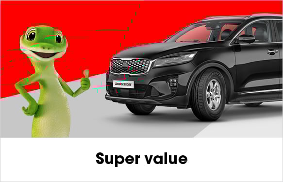 4th tyre FREE on Supercat SUV tyres.