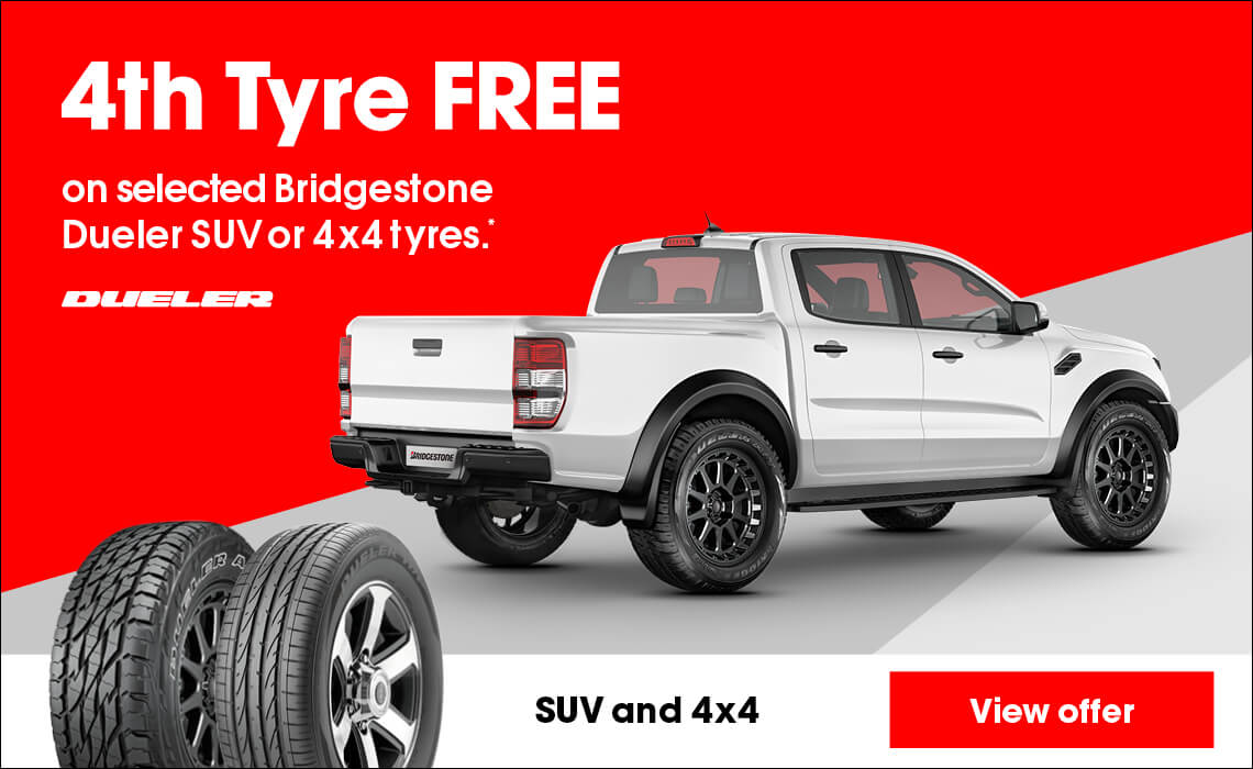 30% Off on selected Bridgestone Ecopia car, SUV or van tyres.*