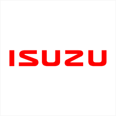 Clickable Isuzu car logo with information about Isuzu car tyres and SUV tyres.