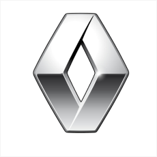 Clickable Renault car logo with information about Renault car tyres and SUV tyres.