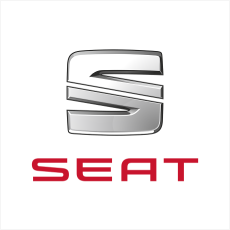 Clickable Seat car logo with information about Seat car tyres and SUV tyres.