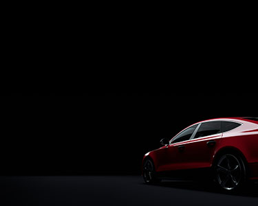 Find a store near you for your wheel alignment service. Image of a wheel alignment on a car.