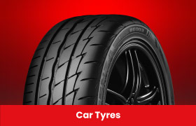 30% OFF selected Bridgestone car tyres