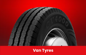 30% OFF selected Firestone van tyres