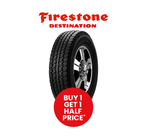 Buy 1 Get 1 Half Price Firestone