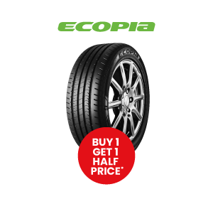 Buy 1 Get 1 Half Price Ecopia car tyres
