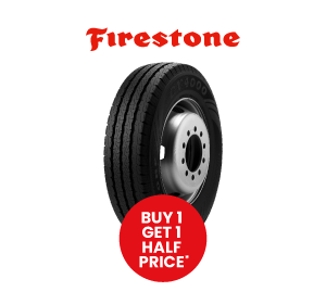 Buy 1 Get 1 Half Price Firestone van tyres