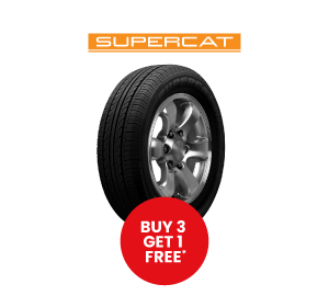 Buy 3 Get 1 Free Supercat Highway Terrain car tyres