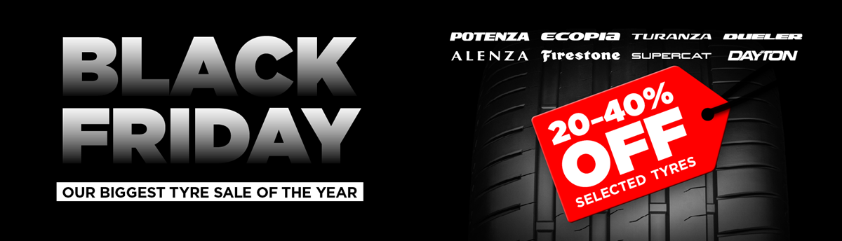 Black Friday Early Access - 20%-40% OFF selected tyres